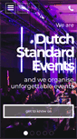 Mobile Screenshot of dutchstandardevents.com